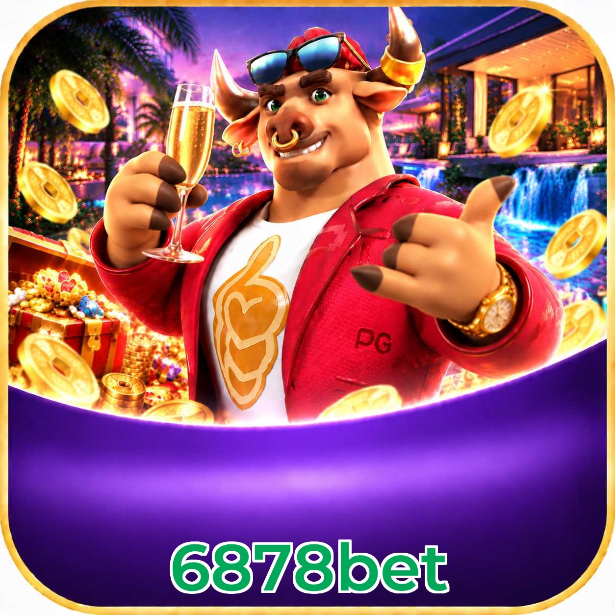 Logo 6878bet Telegram Canal Oficial